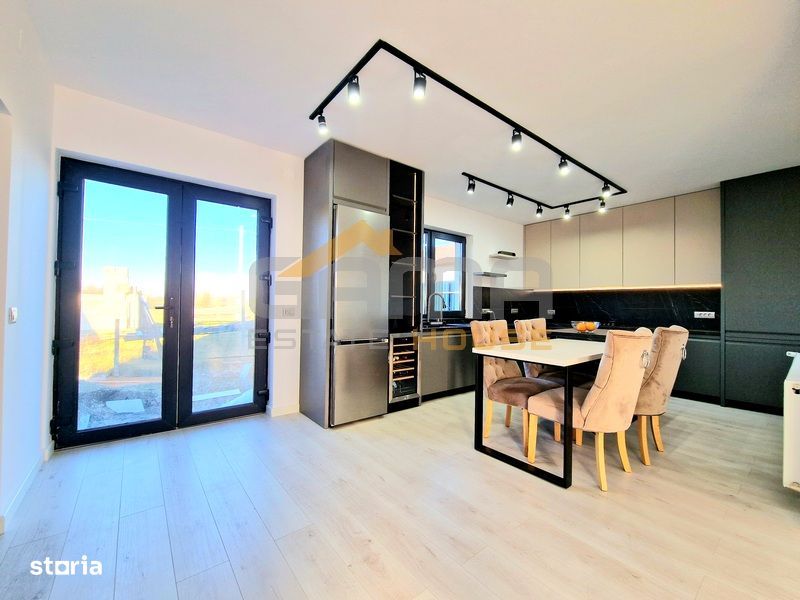 Casa P+M moderna cu 3 camere, cartier nou, Zimandu Nou