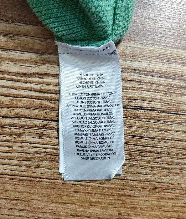 Ralph Lauren Оригинален зелен мъжки пуловер размер XL