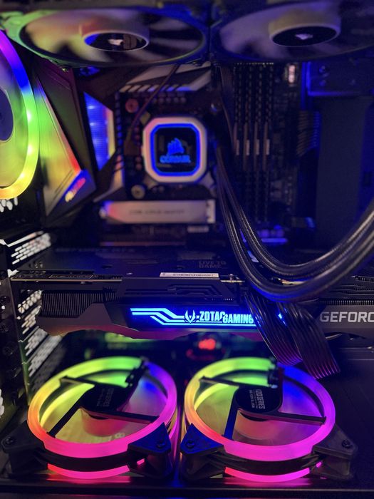 PC Gaming RGB RTX 3080 i9 9900k 32gb