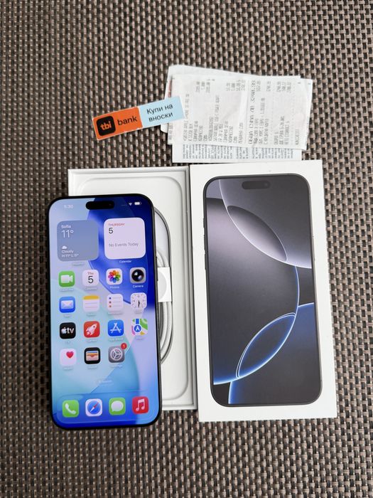 24М ГАР! 512Gb*ЛИЗИНГ* iPhone 16 Pro Max Black Titanium / Гаранция