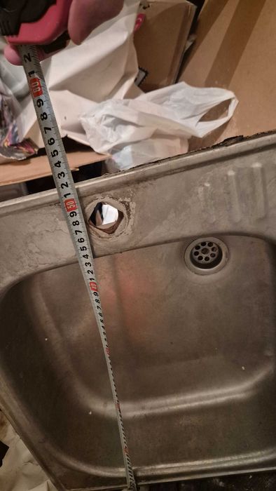 Метална / алпака мивка