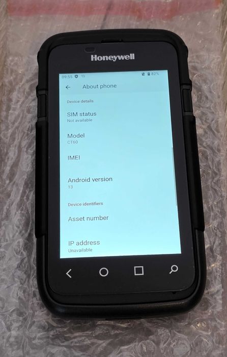 Terminal Honeywell Dolphin CT60XP, Android 13, 4G, ideal pentru curieri