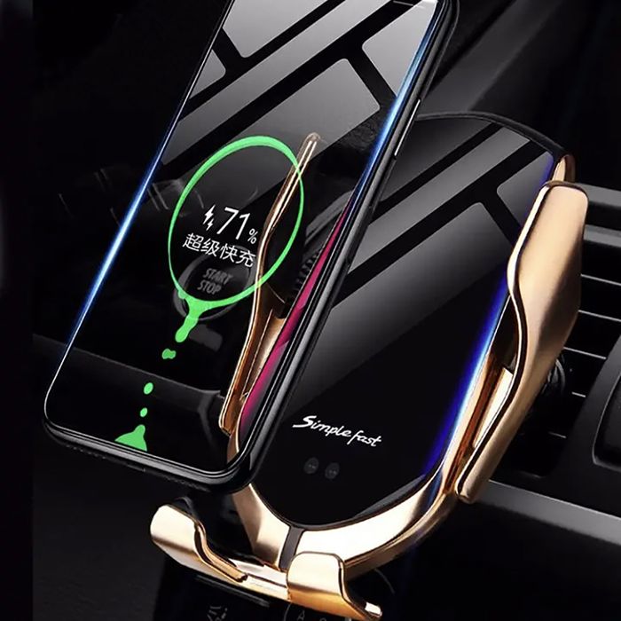 Suport auto incarcare wireless IdeallStore®, Vrum Friend, infrarosu