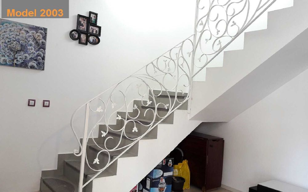 Balustrade din fier forjat ,scara fier forjat