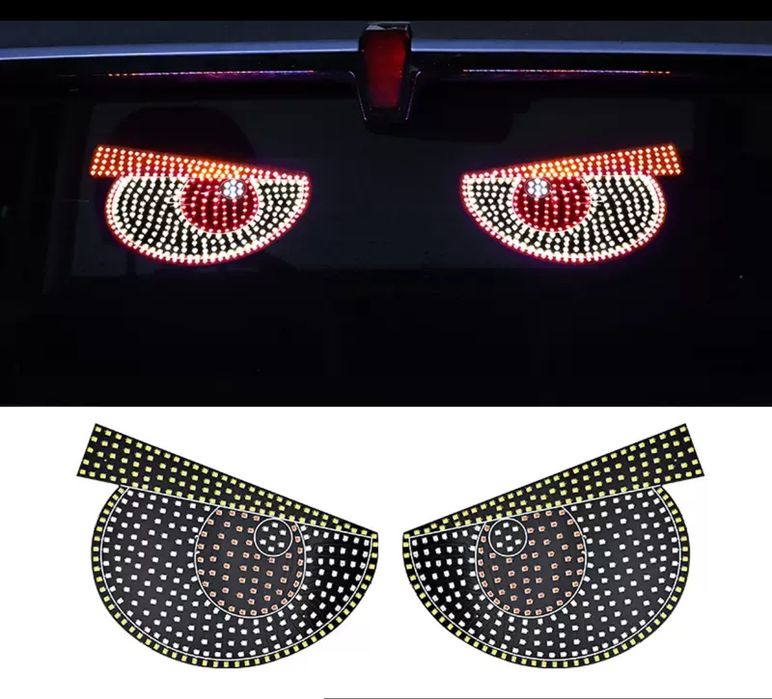Динамични LED очи за автомобили