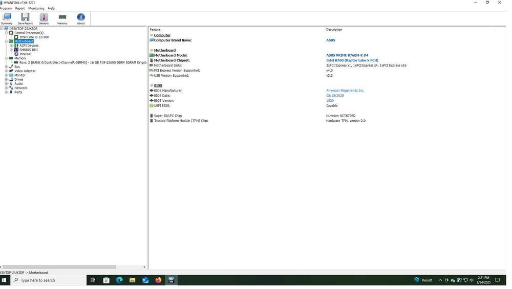 Kit placa de baza Asus B760M-K, procesor Intel i3-12100F , 16GB DDR4