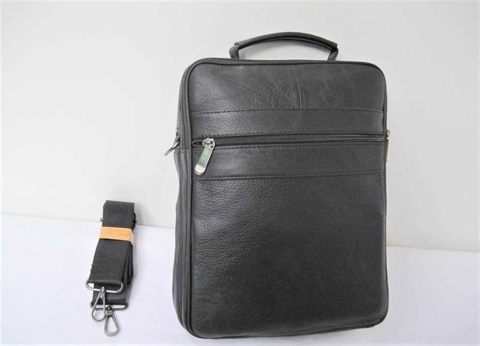 Borseta mare din piele - 30 x 23 x 8 cm