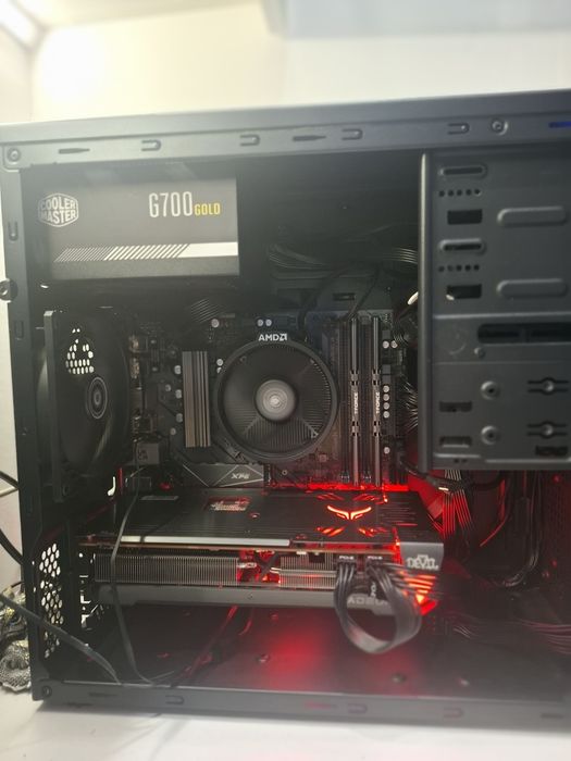 Геймърски компютър ryzen 5 3600 | RX 6600xt | 16 gb RAM