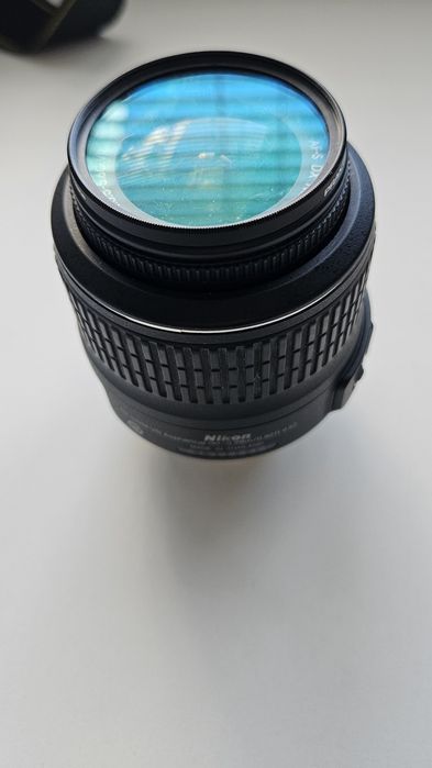 Nikon D3100 на САМО 12k кадъра + обектив 18-55mm + Аксесоари (Чанта, 2 Батерии, Карти, UV Филтър)
