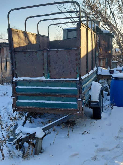 Прицеп, тележка, коневозка