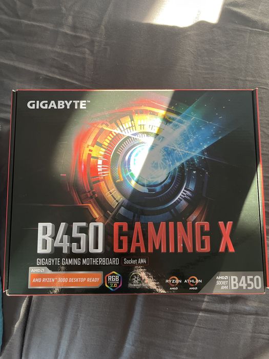 Дънна платка GIGABYTE B450 GAMING X
