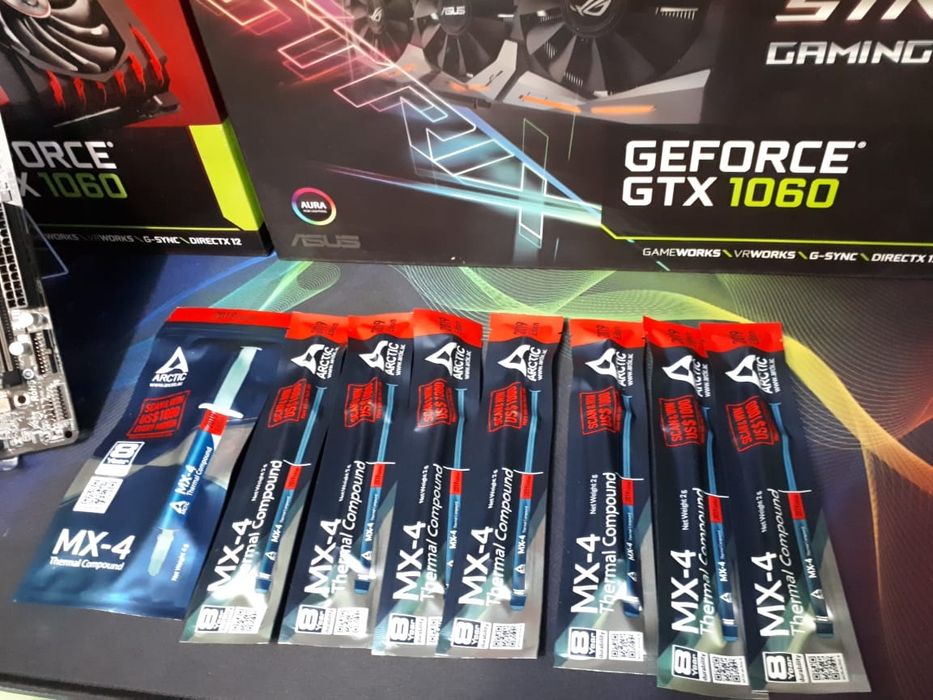 Термопаста для ПК, видеокарт, ноутбуков