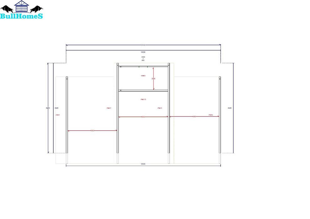 Конструкция за Автомивка - 121,8м²