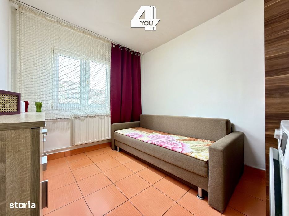 Garsonieră amenajată și mobilată, Vlaicu - Fortuna, etajul 2