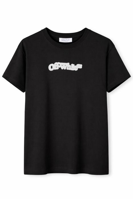 Мьжки екип Off-white тениска и кьси шорти