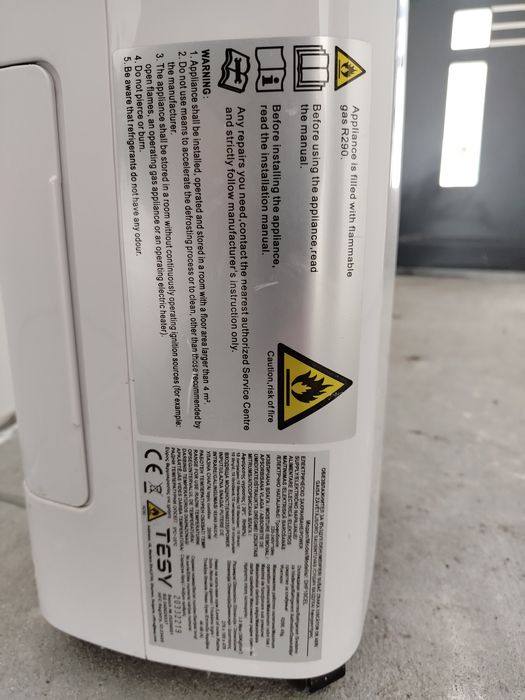 Dezumidificator TESY DHF 10 CEL