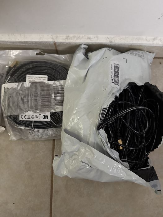 Cablu Ethernet RJ45 STP Cat 8 40Gbps 2000MHz,modem router switch -30m-