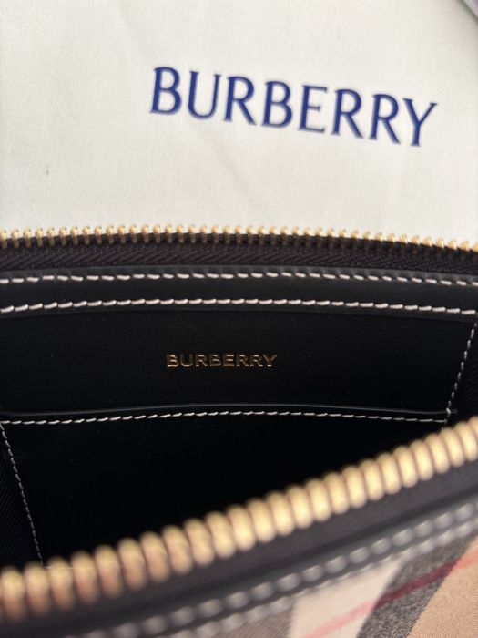 Burberry Vintage Check Clutch / Pouch – nouă cu etichetă + săculeț