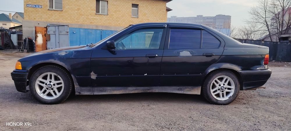 Бмв 316 на польном ходу