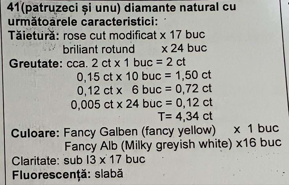 Bijuteria Royal CB : Inel cu diamante aur rosé 18K 750 7,40 grame