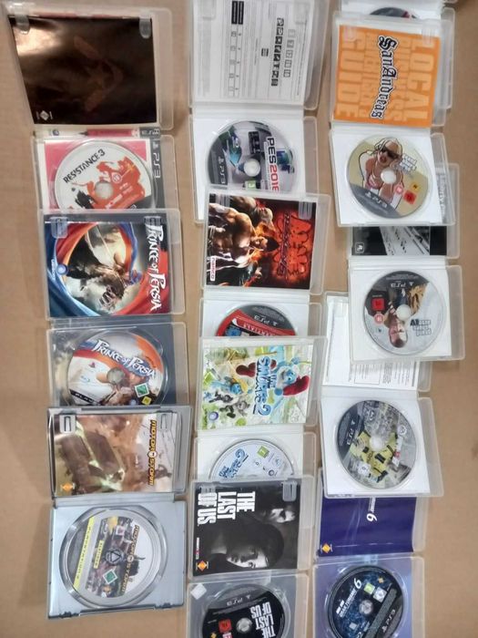 PS3 fifa 18/fifa 17/gta4/san andreas