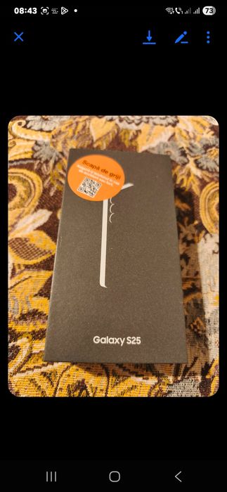 Samsung S25 12/128 GB 0 minute vorbite garanție 2ani factura Orange
