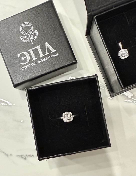 Бриллиантовое кольцо ЭПЛ 16,5