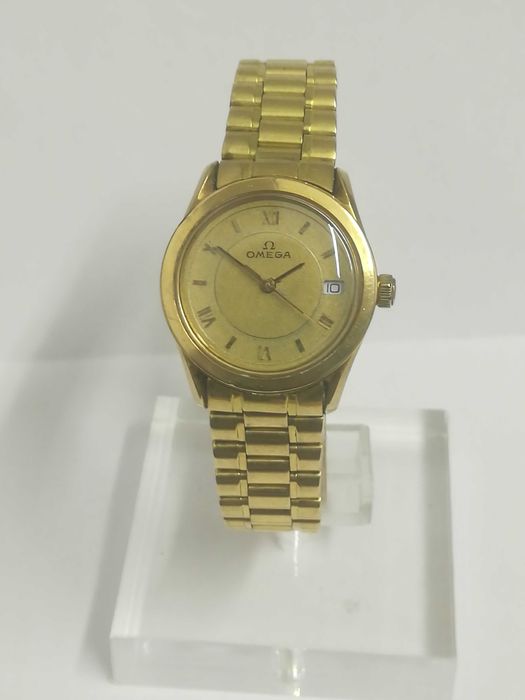 Ω OMEGA дамски, автомат/ automatic - 18k Gold/ злато - ORIGINAL