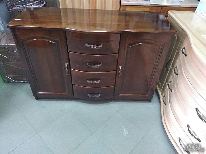 Кухненски шкаф 123 см. с 2 чекмеджета и 4 врати-Масив. НАЛИЧЕН!!