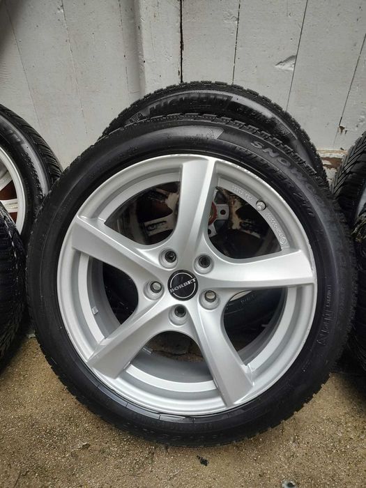 Лети джанти 17" 5х112 зимни гуми 195/55/17