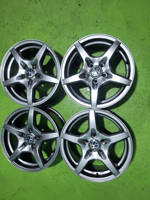 15 5x100 Vw Polo Skoda Audi Seat лети джанти 5х100