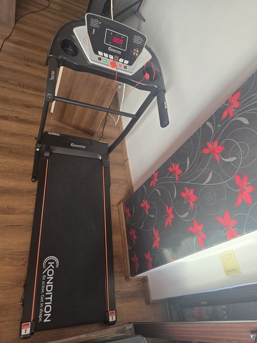 Banda alergare Kondition X8000, motor 1.5CP, viteza 1-10km/h, inclinar
