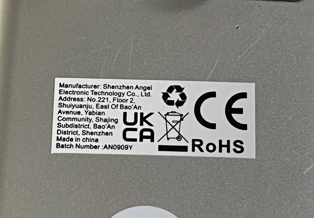 Cantar de buzunar 500 g 0.01 g, nou sigilat, display LED albastru