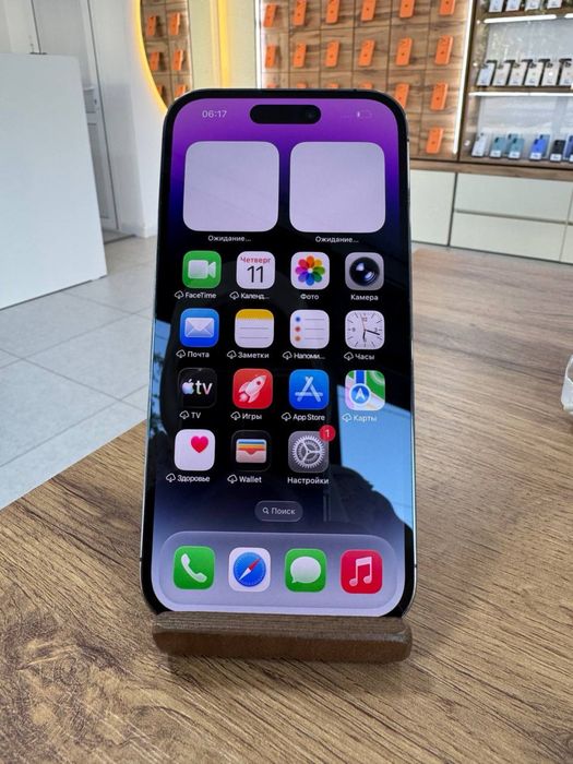 iPhone 14 Pro•128GB/79%DeepPurple Айфон 14 Про•128Гб/79%Күлгін