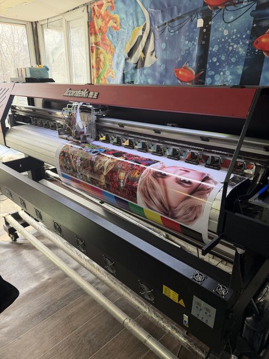 Продается станок для широкоформатной печати ICONTEK
