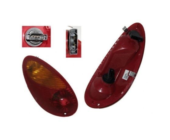 Stop, lampa spate Chrysler PT Cruiser (PT), 06.2000-11.2005 Version USA, partea Stanga, TYC, Tip=USA; cu locas bec;
