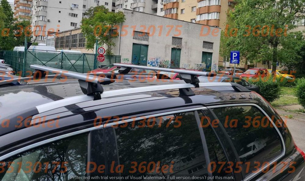 Bare portbagaj SKODA Karoq Kodiaq Kamiq Octavia AERO WINGBAR ALUMINIU