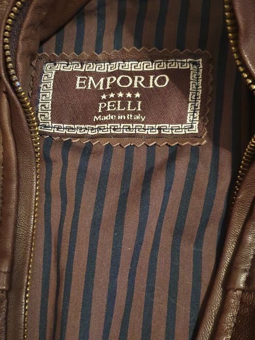 Geaca din piele naturala Emporio