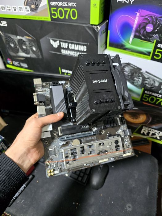 Core i5 12400F B760m Bequiet pure rock 2