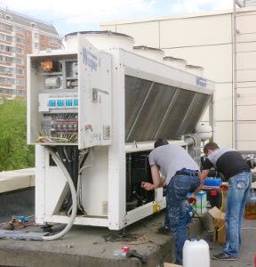 Ремонт, Чиллеры, канальные кондиционеры, климатическая техника