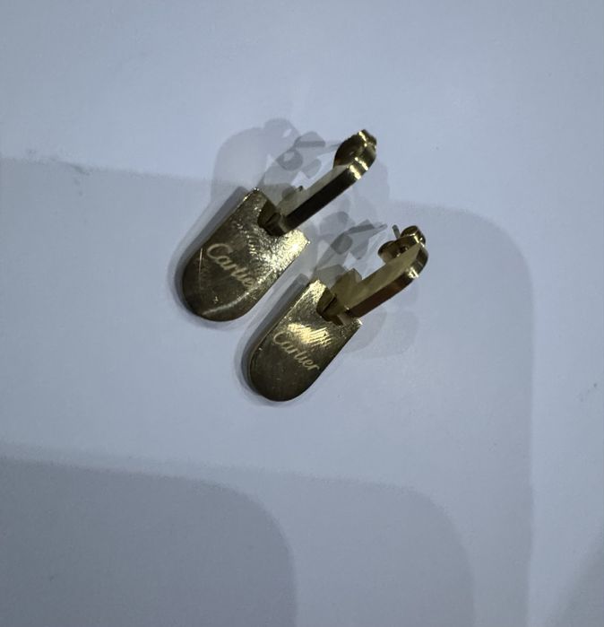 Стоманени обици Cartier