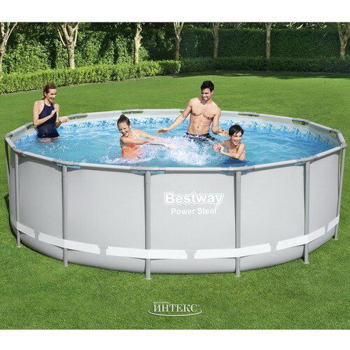 Intex bestway 3.66x1.22 каркасний бассейн
