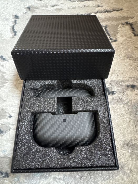 Чехол для Airpods Pro 2 Airpods Pro 1 Aramid Carbon Fiber
