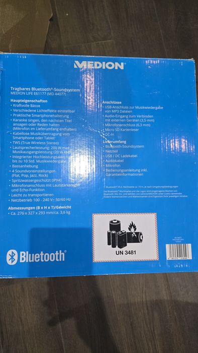 De vanzare boxa cu microfon Medion