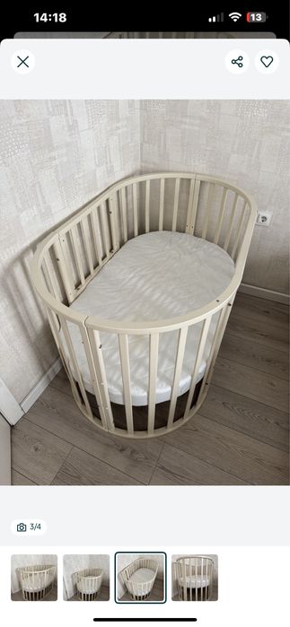 Манеж 6/1 деревянный новый