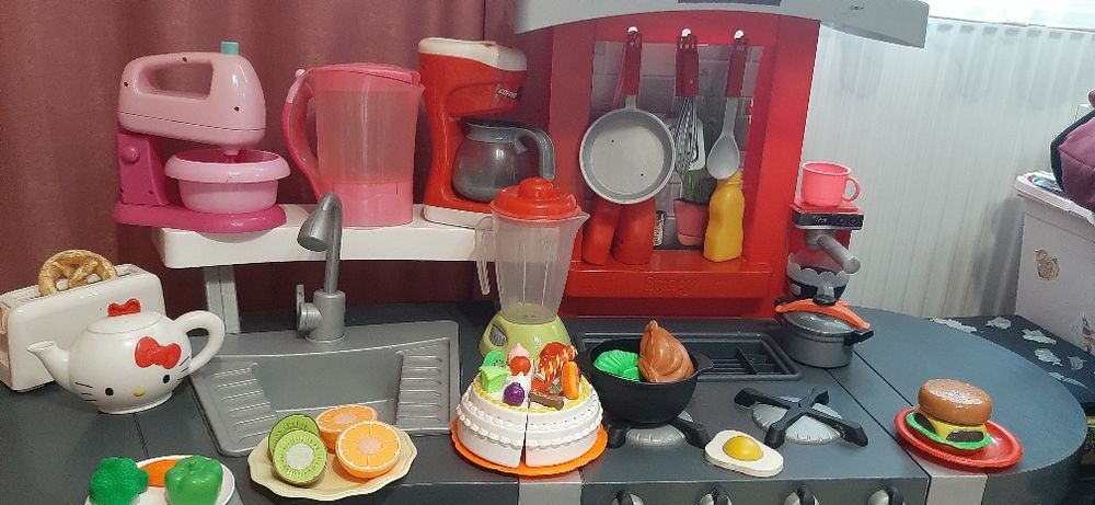 Bucătărie fete jucarie tefal