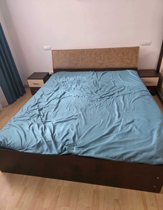 Set pat matrimonial 160x200 + 2 nopriere
