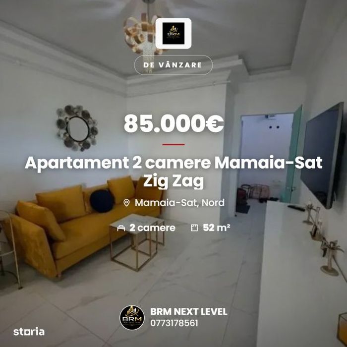 Apartament 2 camere Mamaia-Sat Zig Zag