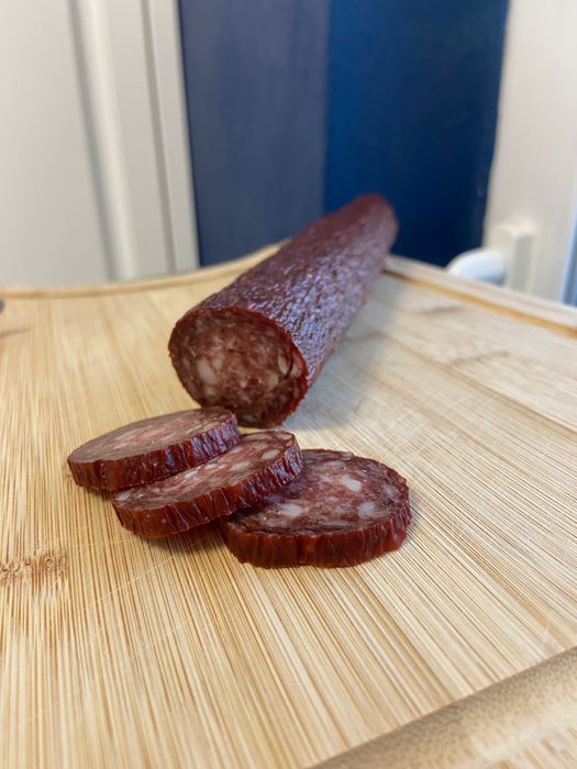 Salam de casa afumat și uscat