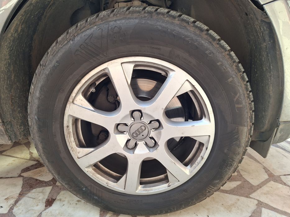 Jante originale 17' Audi Q5 cu anvelope All Seson Viking  Noi